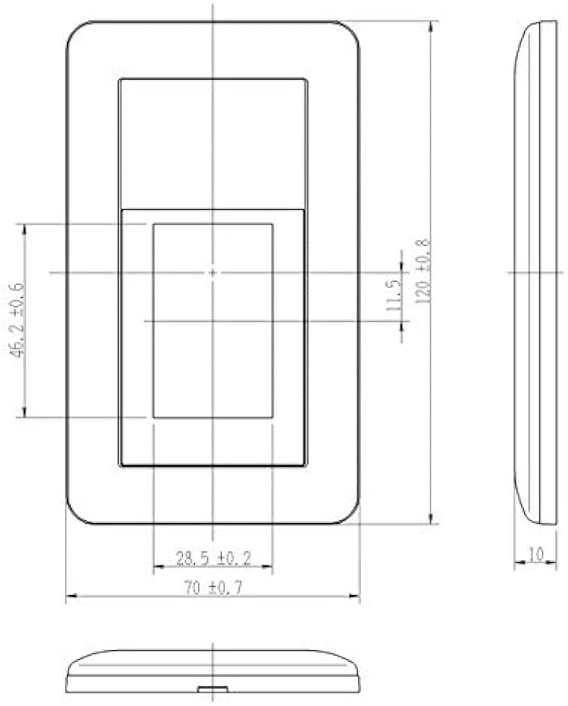 特注品 航空機アルミ合金 高級 ハイエンド コンセント プレート C m2189 特注品 航空機アルミ合金 高級 ハイエンド コンセント プレート C m2189
